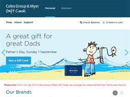 Coles | Gift Card Balance Check | Balance Enquiry, Links ...