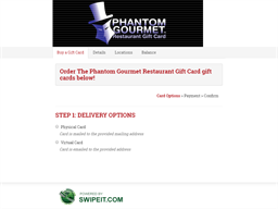 phantom gourmet gift card check balance