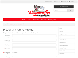 Waggamuffin Pet Supplies Gift Card Balance Check