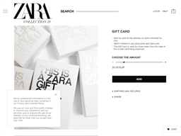Zara Ireland Gift Card Balance Check Balance Enquiry Links Reviews Contact Social Terms And More Gcb Today
