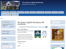 Merchandising  The King's English Bookshop