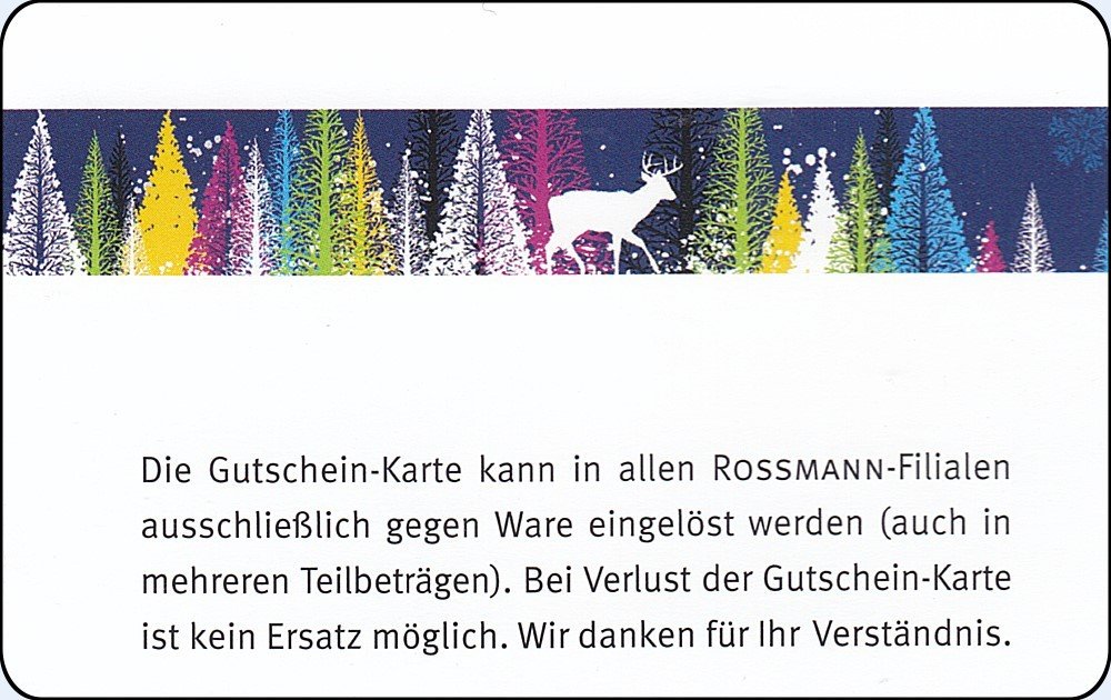 Rossmann  Geschenkkarten Guthaben Abfrage  Deutschland - gcb.today