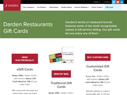 Darden Restaurants Gift Card Balance Check Balance Enquiry Links Reviews Contact Social Terms And More Gcb Today