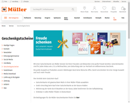 Muller Geschenkkarten Guthaben Abfrage Alle Informationen Auf Einer Webseite Gcb Today