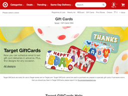 Target | Gift Card Balance Check | United States - gcb.today