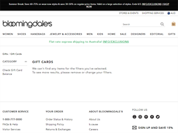 Get Your Expired Bloomingdale's Gift Card Balance Restored – Consumerist