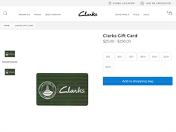 clarks shoes gift voucher 
