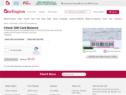 Burlington Coat Factory | Gift Card Balance Check | Balance Enquiry, Links & Reviews, Contact ...