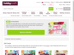 hobby craft e voucher