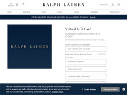 ralph lauren virtual gift card