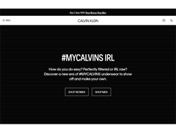 calvin klein official website