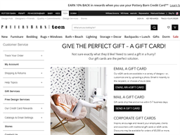 Pottery Barn Teen Gift Card Balance Check Balance Enquiry