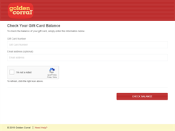 Golden Corral | Gift Card Balance Check | United States - gcb.today