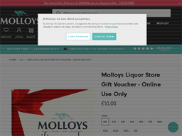 Molloy''s Liquor Stores Gift Card Balance Check, Ireland