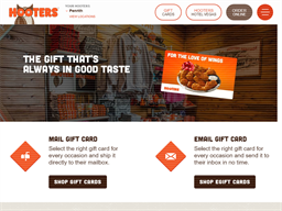 Hooters Gift Card Balance Check Balance Enquiry Links Reviews Contact Social Terms And More Gcb Today