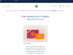 Tory Burch | Gift Card Balance Check | United States 