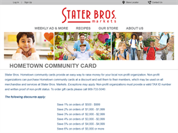 Stater Bros Markets Gift Card Balance Check